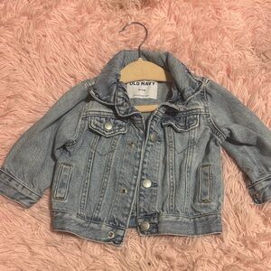 Old Navy Kids Light Blue Jean Jacket
